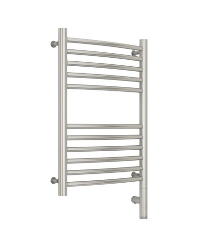 Полотенцесушитель электрический 600х400 сатин МЭМ правый, перемычка выгнутая Сунержа Богема 3.0 071-5803-6040