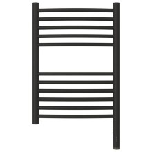 Полотенцесушитель электрический 600х400 темный титан муар МЭМ правый, перемычка выгнутая Сунержа Богема 3.0 15-5803-6040