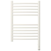 Полотенцесушитель электрический 600х400 белый матовый МЭМ правый, перемычка выгнутая Сунержа Богема 3.0 30-5803-6040