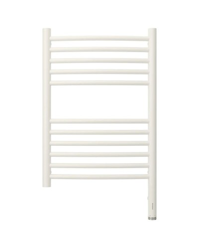 Полотенцесушитель электрический 600х400 белый матовый МЭМ правый, перемычка выгнутая Сунержа Богема 3.0 30-5803-6040