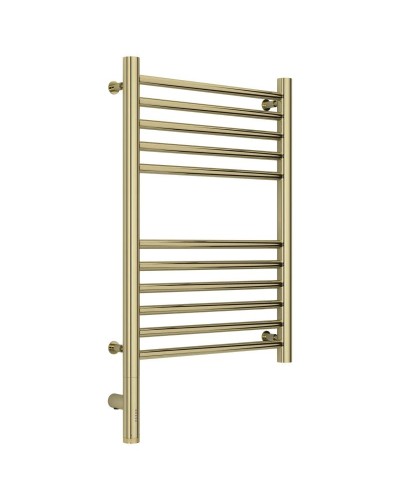 Полотенцесушитель электрический 600х400 шампань МЭМ левый, перемычка прямая Сунержа Богема 3.0 020-5804-6040