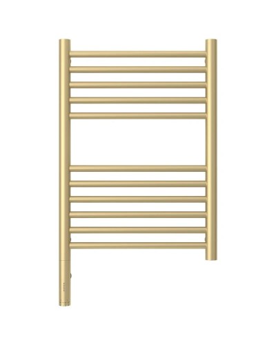 Полотенцесушитель электрический 600х400 шампань матовая МЭМ левый, перемычка прямая Сунержа Богема 3.0 022-5804-6040