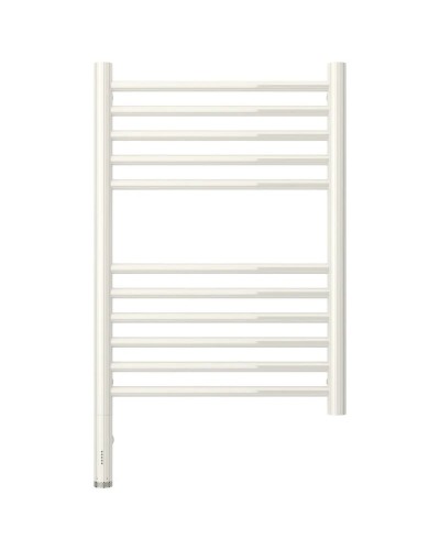 Полотенцесушитель электрический 600х400 белый глянец МЭМ левый, перемычка прямая Сунержа Богема 3.0 12-5804-6040