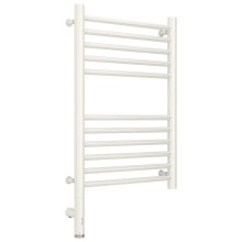 Полотенцесушитель электрический 600х400 белый глянец МЭМ левый, перемычка прямая Сунержа Богема 3.0 12-5804-6040