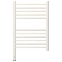 Полотенцесушитель электрический 600х400 белый матовый МЭМ левый, перемычка прямая Сунержа Богема 3.0 30-5804-6040