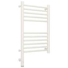 Полотенцесушитель электрический 600х400 белый матовый МЭМ левый, перемычка прямая Сунержа Богема 3.0 30-5804-6040