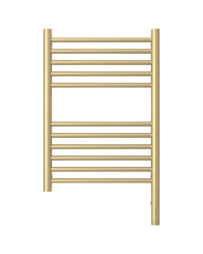 Полотенцесушитель электрический 600х400 шампань матовая МЭМ правый, перемычка прямая Сунержа Богема 3.0 022-5805-6040