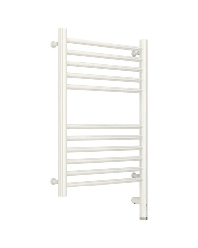 Полотенцесушитель электрический 600х400 белый глянец МЭМ правый, перемычка прямая Сунержа Богема 3.0 12-5805-6040