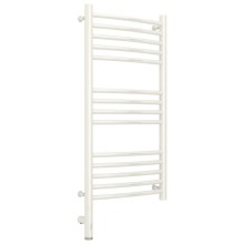 Полотенцесушитель электрический 800х400 белый глянец МЭМ левый, перемычка выгнутая Сунержа Богема 3.0 12-5802-8040