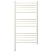 Полотенцесушитель электрический 800х400 белый матовый МЭМ левый, перемычка выгнутая Сунержа Богема 3.0 30-5802-8040