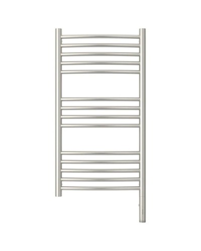 Полотенцесушитель электрический 800х400 сатин МЭМ правый, перемычка выгнутая Сунержа Богема 3.0 071-5803-8040