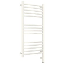 Полотенцесушитель электрический 800х400 белый глянец МЭМ правый, перемычка выгнутая Сунержа Богема 3.0 12-5803-8040