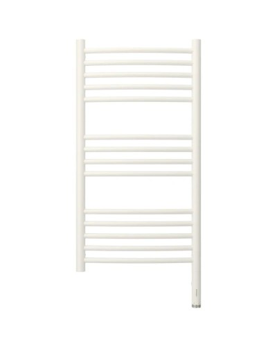 Полотенцесушитель электрический 800х400 белый матовый МЭМ правый, перемычка выгнутая Сунержа Богема 3.0 30-5803-8040