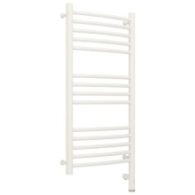 Полотенцесушитель электрический 800х400 белый матовый МЭМ правый, перемычка выгнутая Сунержа Богема 3.0 30-5803-8040