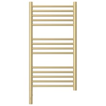 Полотенцесушитель электрический 800х400 шампань матовая МЭМ левый, перемычка прямая Сунержа Богема 3.0 022-5804-8040