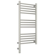 Полотенцесушитель электрический 800х400 сатин МЭМ левый, перемычка прямая Сунержа Богема 3.0 071-5804-8040