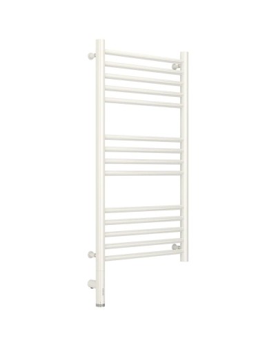Полотенцесушитель электрический 800х400 белый глянец МЭМ левый, перемычка прямая Сунержа Богема 3.0 12-5804-8040