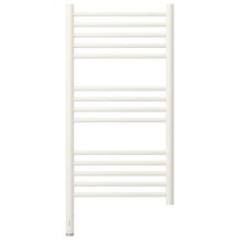 Полотенцесушитель электрический 800х400 белый матовый МЭМ левый, перемычка прямая Сунержа Богема 3.0 30-5804-8040