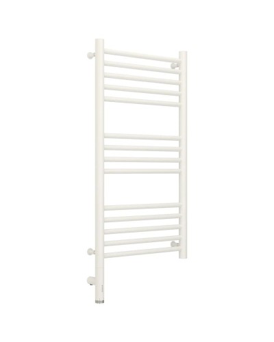 Полотенцесушитель электрический 800х400 белый матовый МЭМ левый, перемычка прямая Сунержа Богема 3.0 30-5804-8040