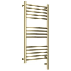 Полотенцесушитель электрический 800х400 шампань МЭМ правый, перемычка прямая Сунержа Богема 3.0 020-5805-8040