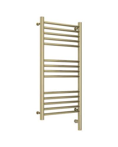 Полотенцесушитель электрический 800х400 шампань МЭМ правый, перемычка прямая Сунержа Богема 3.0 020-5805-8040