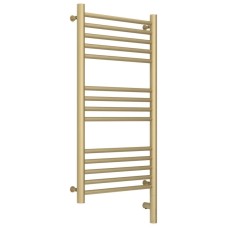 Полотенцесушитель электрический 800х400 шампань матовая МЭМ правый, перемычка прямая Сунержа Богема 3.0 022-5805-8040