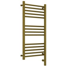 Полотенцесушитель электрический 800х400 состаренная бронза МЭМ правый, перемычка прямая Сунержа Богема 3.0 05-5805-8040