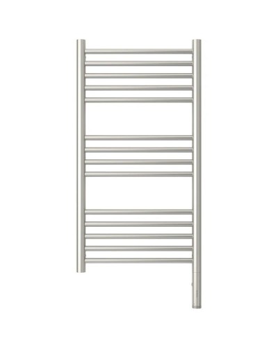 Полотенцесушитель электрический 800х400 сатин МЭМ правый, перемычка прямая Сунержа Богема 3.0 071-5805-8040