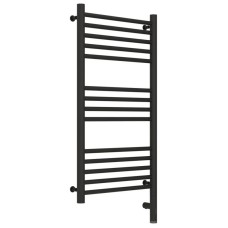 Полотенцесушитель электрический 800х400 темный титан муар МЭМ правый, перемычка прямая Сунержа Богема 3.0 15-5805-8040