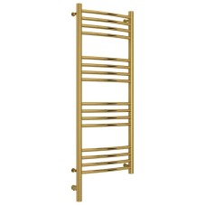 Полотенцесушитель электрический 1000х400 золотой МЭМ левый, перемычка выгнутая Сунержа Богема 3.0 03-5802-1040