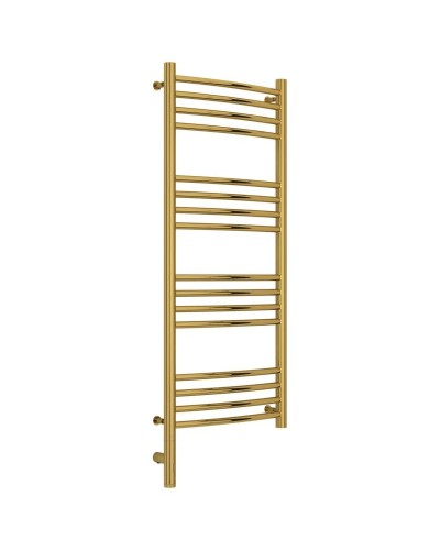 Полотенцесушитель электрический 1000х400 золотой МЭМ левый, перемычка выгнутая Сунержа Богема 3.0 03-5802-1040