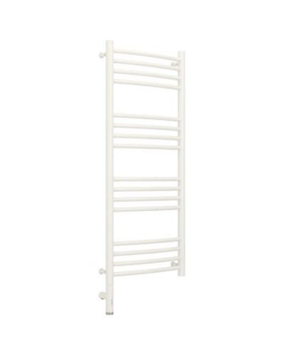 Полотенцесушитель электрический 1000х400 белый матовый МЭМ левый, перемычка выгнутая Сунержа Богема 3.0 30-5802-1040