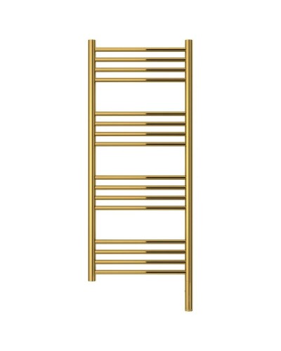 Полотенцесушитель электрический 1000х400 золотой МЭМ правый, перемычка прямая Сунержа Богема 3.0 03-5805-1040