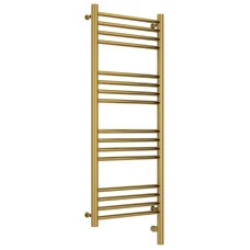 Полотенцесушитель электрический 1000х400 золотой МЭМ правый, перемычка прямая Сунержа Богема 3.0 03-5805-1040