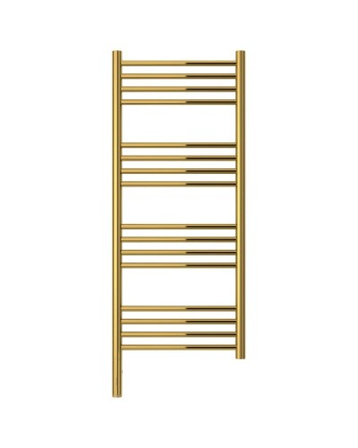 Полотенцесушитель электрический 1000х400 золотой МЭМ левый, перемычка прямая Сунержа Богема 3.0 03-5804-1040