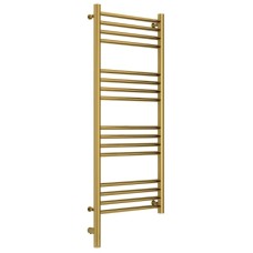 Полотенцесушитель электрический 1000х400 золотой МЭМ левый, перемычка прямая Сунержа Богема 3.0 03-5804-1040