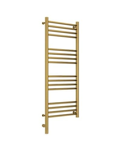 Полотенцесушитель электрический 1000х400 золотой МЭМ левый, перемычка прямая Сунержа Богема 3.0 03-5804-1040