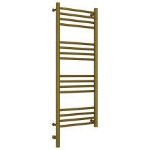 Полотенцесушитель электрический 1000х400 cостаренная бронза МЭМ левый, перемычка прямая Сунержа Богема 3.0 05-5804-1040