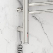 Полотенцесушитель электрический 1200х400 МЭМ левый, перемычка выгнутая Сунержа Богема 3.0 00-5802-1240