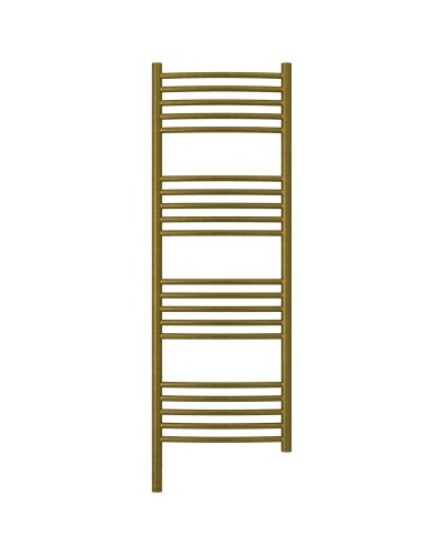 Полотенцесушитель электрический 1200х400 состаренная бронза МЭМ левый, перемычка выгнутая Сунержа Богема 3.0 05-5802-1240