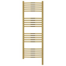 Полотенцесушитель электрический 1200х400 золотой МЭМ правый, перемычка выгнутая Сунержа Богема 3.0 03-5803-1240