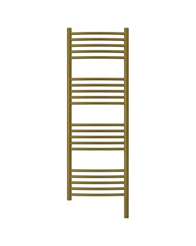 Полотенцесушитель электрический 1200х400 состаренная бронза МЭМ правый, перемычка выгнутая Сунержа Богема 3.0 05-5803-1240