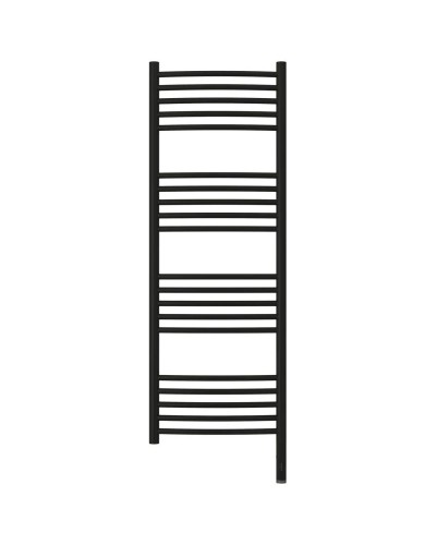 Полотенцесушитель электрический 1200х400 черный матовый МЭМ правый, перемычка выгнутая Сунержа Богема 3.0 31-5803-1240