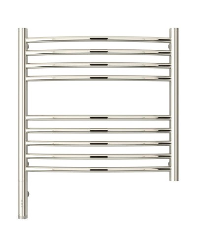 Полотенцесушитель электрический 500х500 МЭМ левый, перемычка выгнутая Сунержа Богема 3.0 00-5802-5050