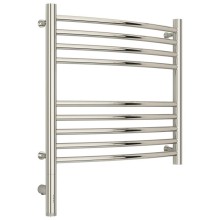 Полотенцесушитель электрический 500х500 МЭМ левый, перемычка выгнутая Сунержа Богема 3.0 00-5802-5050