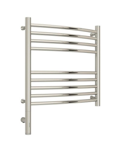 Полотенцесушитель электрический 500х500 МЭМ левый, перемычка выгнутая Сунержа Богема 3.0 00-5802-5050