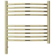 Полотенцесушитель электрический 500х500 шампань МЭМ левый, перемычка выгнутая Сунержа Богема 3.0 020-5802-5050