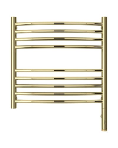 Полотенцесушитель электрический 500х500 шампань МЭМ правый, перемычка выгнутая Сунержа Богема 3.0 020-5803-5050