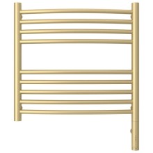 Полотенцесушитель электрический 500х500 шампань матовая МЭМ правый, перемычка выгнутая Сунержа Богема 3.0 022-5803-5050