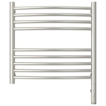 Полотенцесушитель электрический 500х500 сатин МЭМ правый, перемычка выгнутая Сунержа Богема 3.0 071-5803-5050